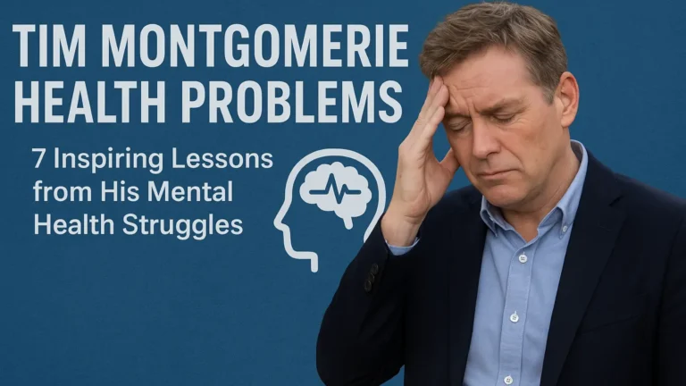 Tim Montgomerie Health Problems: 7 Inspiring Lessons from His Mental Health Struggles Montgomerie