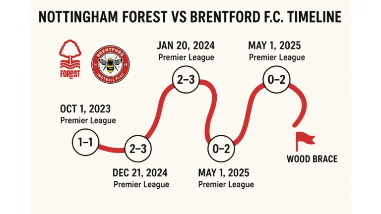 Nottingham Forest vs Brentford F.C. Timeline: 10 Epic Matches That Changed the Rivalry Forever Nottingham Forest vs Brentford