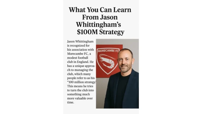 What You Can Learn From Jason Whittingham’s $100M Strategy Jason Whittingham
